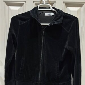 Black Velour Jacket